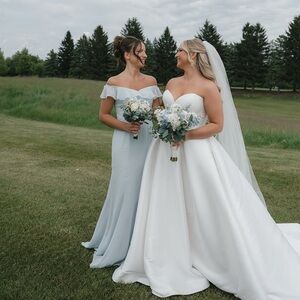 Azazie Mist Bridesmaid Dress